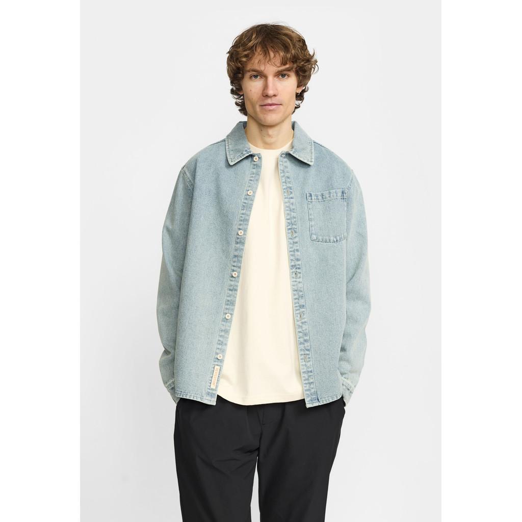 Revolution Casual Shirt Blue Hemd Herren blau